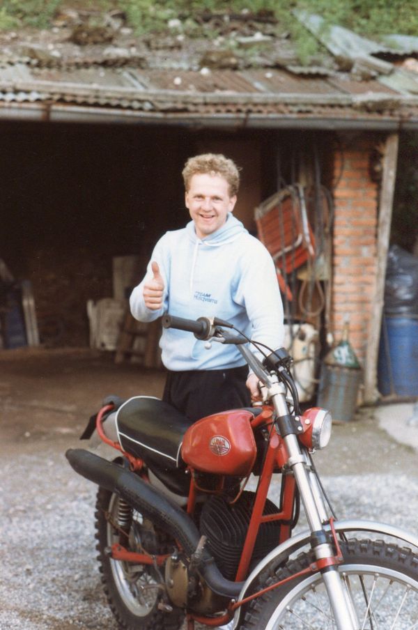 Husse-kuski Peter Hansson löysi Cagivan tehtaalta Jawan 1986